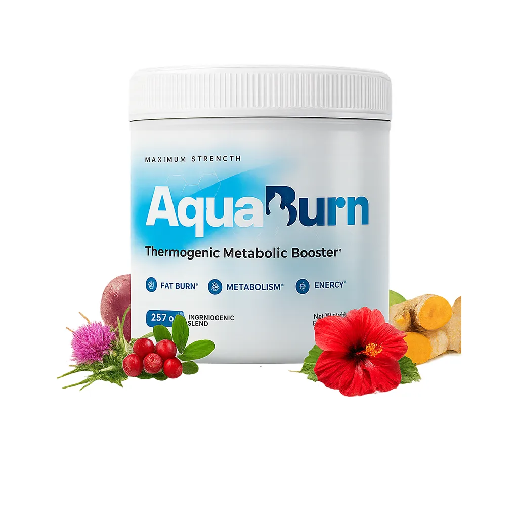 AquaBurn Reviews - Weight Loss & Metabolism Supplement Bottle