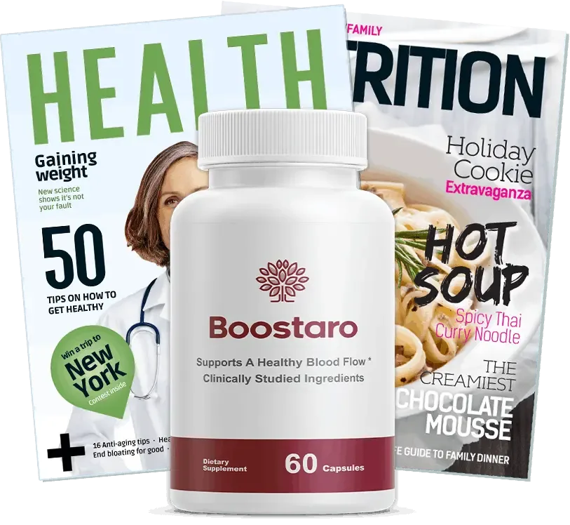 Boostaro Reviews - General Fitness & Wellness Supplement Bottle