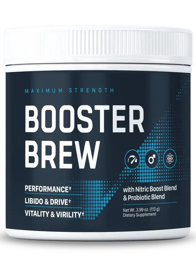 Booster Brew Reviews - General Fitness & Wellness Supplement Bottle