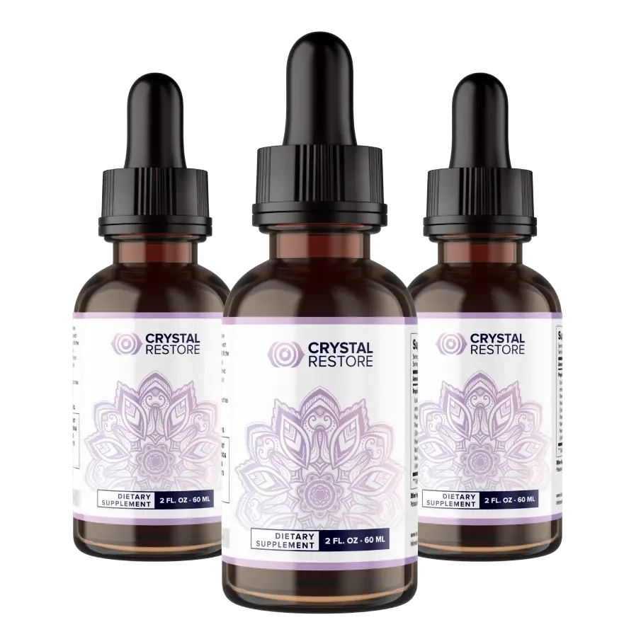 Crystal Restore Reviews - General Fitness & Wellness Supplement Bottle