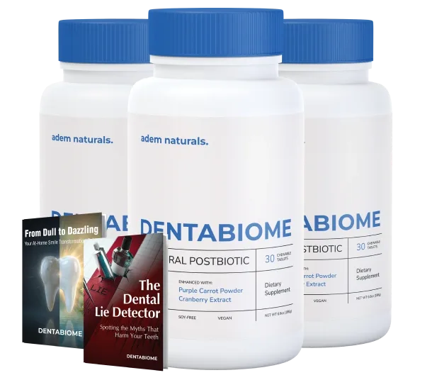 DentaBiome Reviews - Oral Health & Dental Supplement Bottle