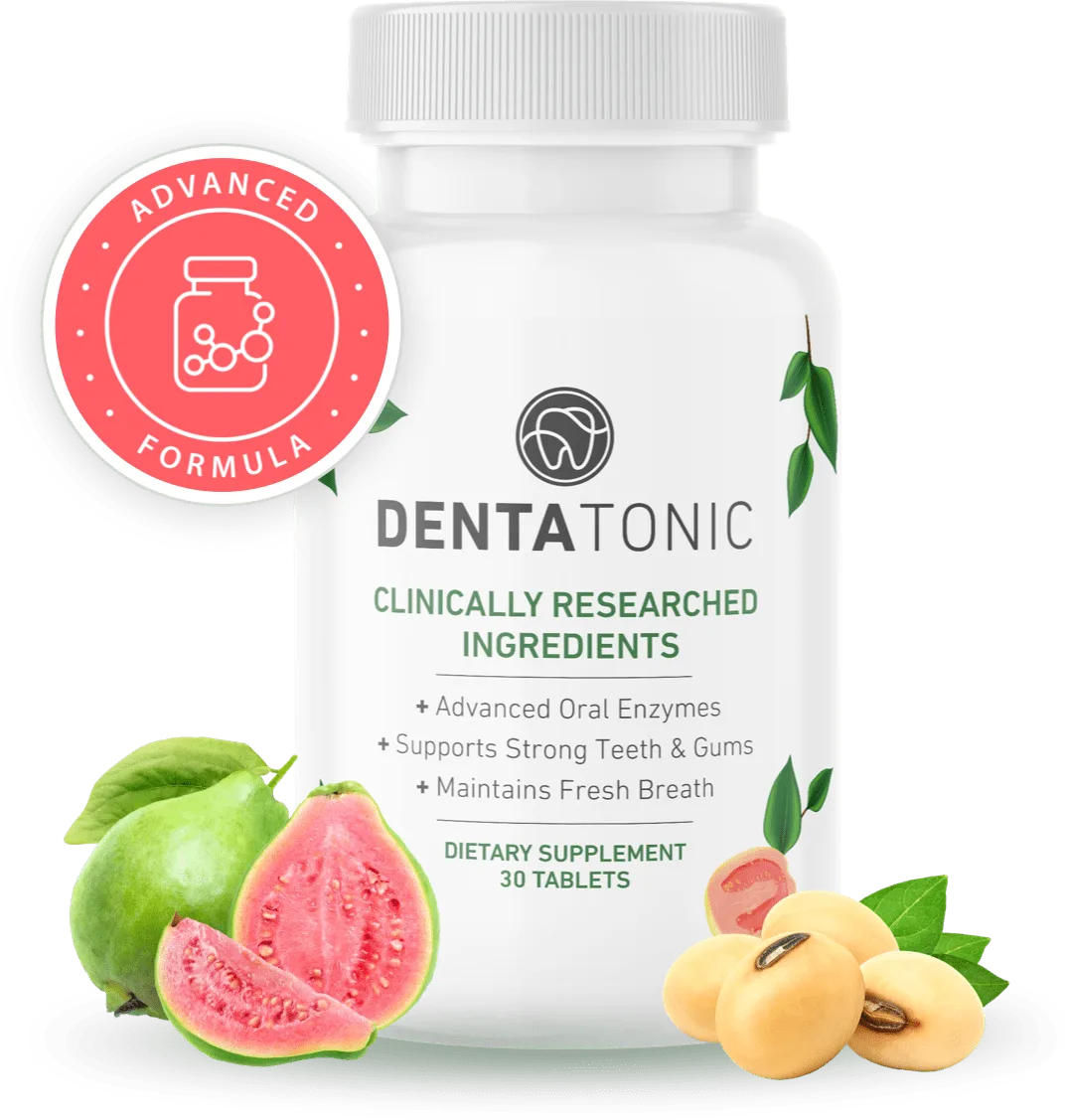 DentaTonic Reviews - Oral Health & Dental Supplement Bottle