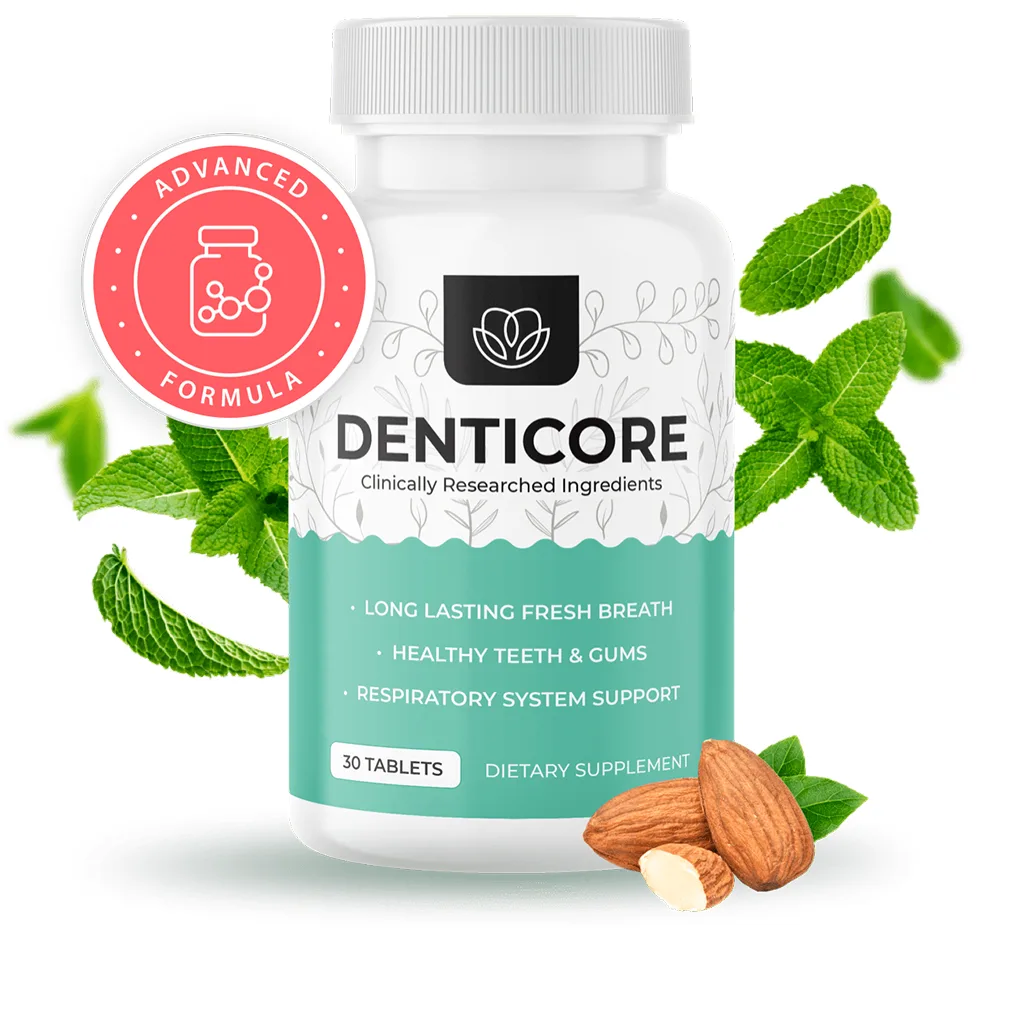 DentiCore Reviews - Oral Health & Dental Supplement Bottle