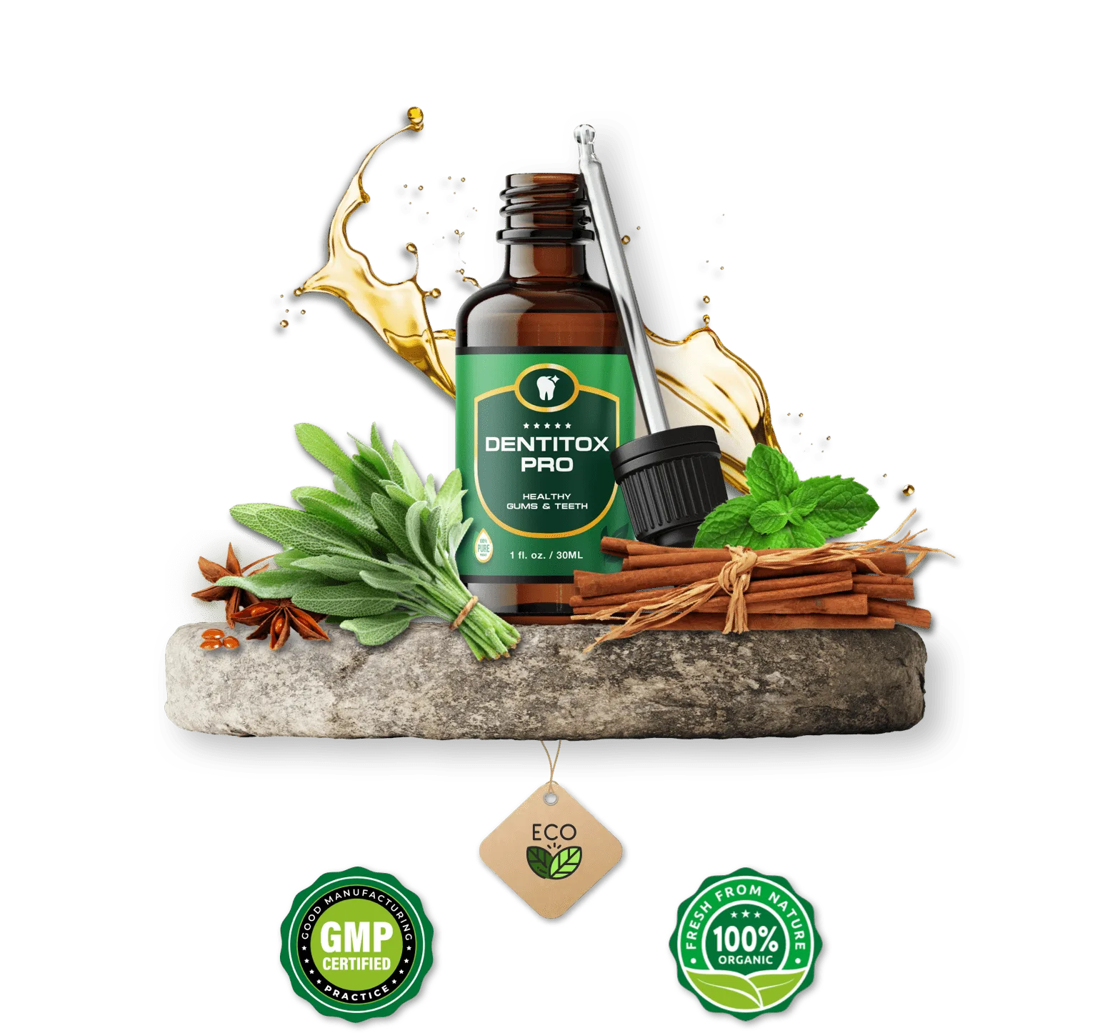 Dentitox Pro Reviews - Oral Health & Dental Supplement Bottle