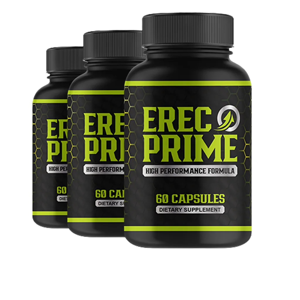 ErecPrime™ Reviews - General Fitness & Wellness Supplement Bottle