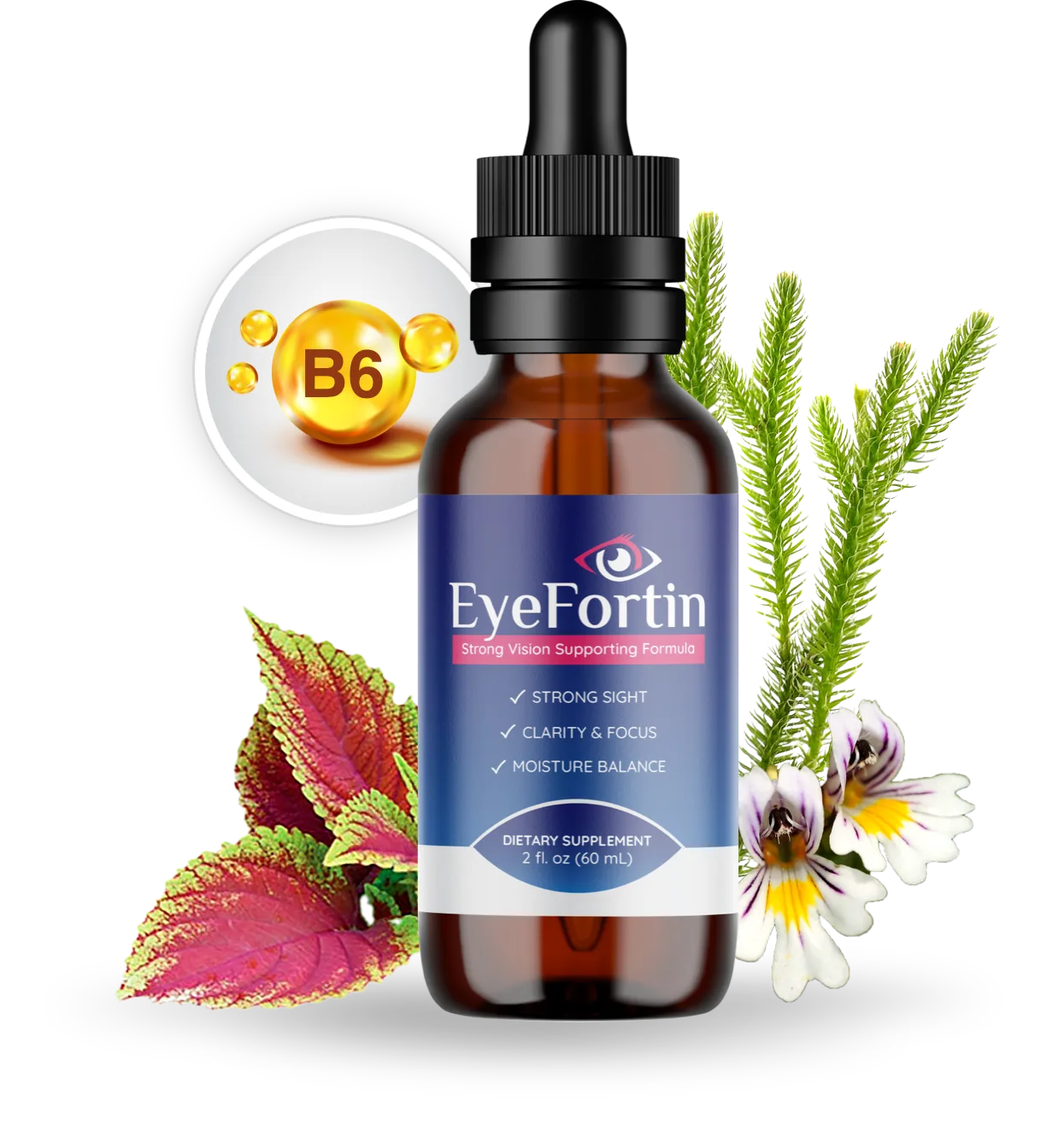 EyeFortin Reviews - General Fitness & Wellness Supplement Bottle