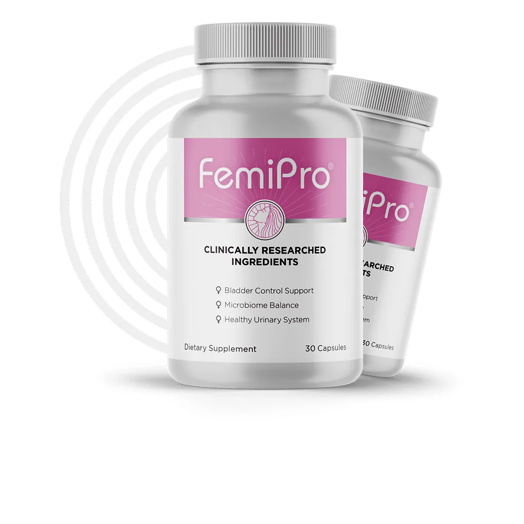FemiPro Reviews - General Fitness & Wellness Supplement Bottle