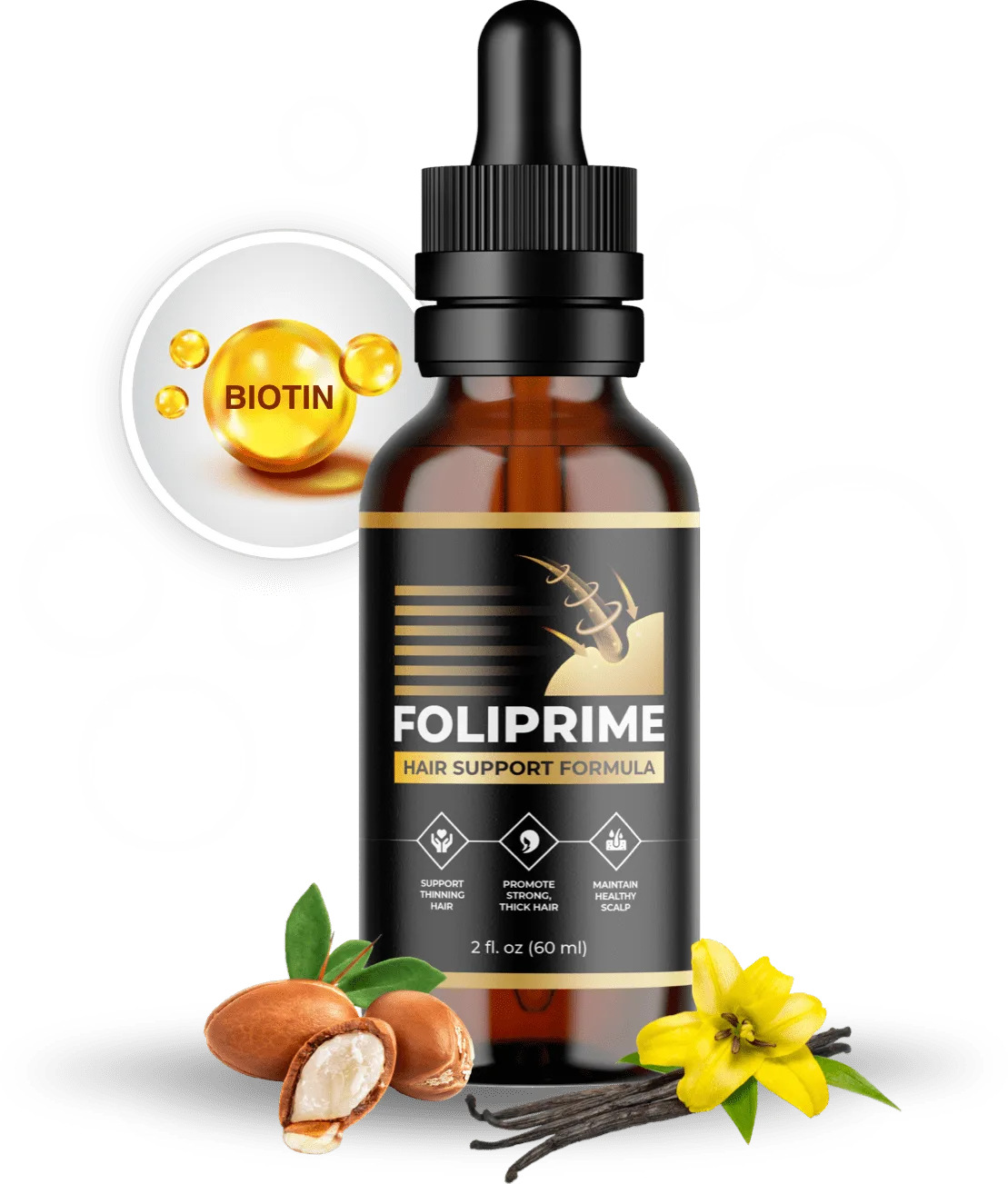 FoliPrime Reviews - General Fitness & Wellness Supplement Bottle