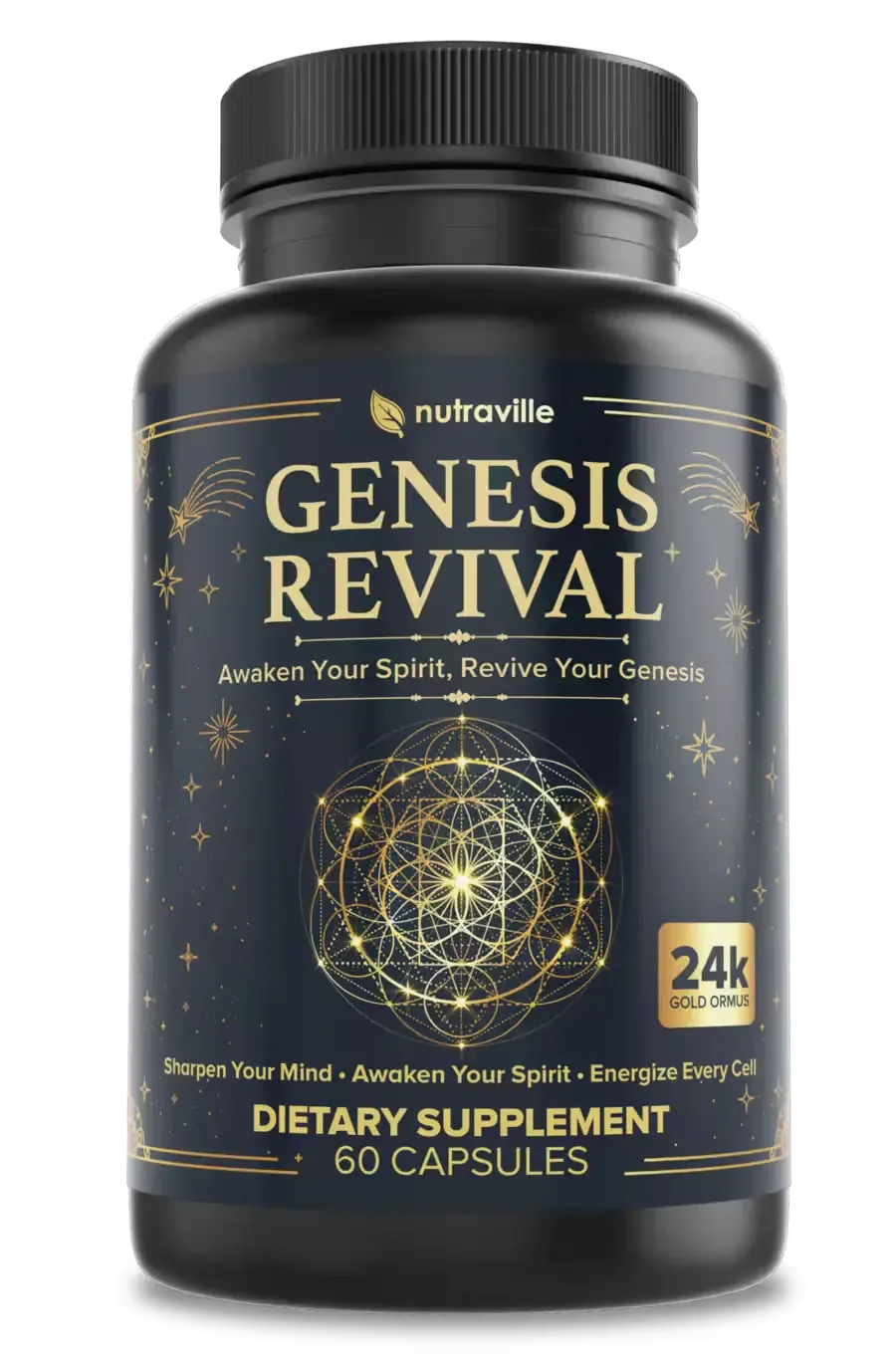 Genesis Revival Reviews - General Fitness & Wellness Supplement Bottle