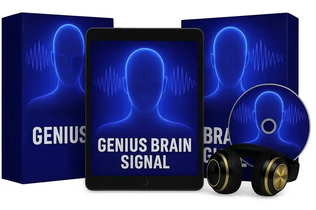Genius Brain Signal Reviews - Brain & Cognitive Support Supplement Bottle
