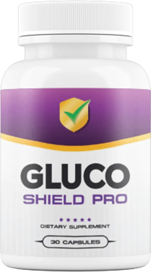 Gluco Shield Pro Reviews - Blood Sugar Management Supplement Bottle