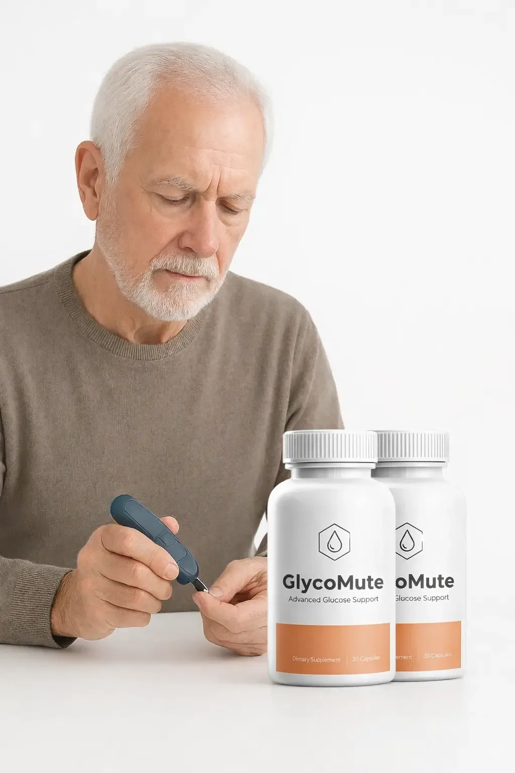 Glycomute Reviews - Blood Sugar Management Supplement Bottle