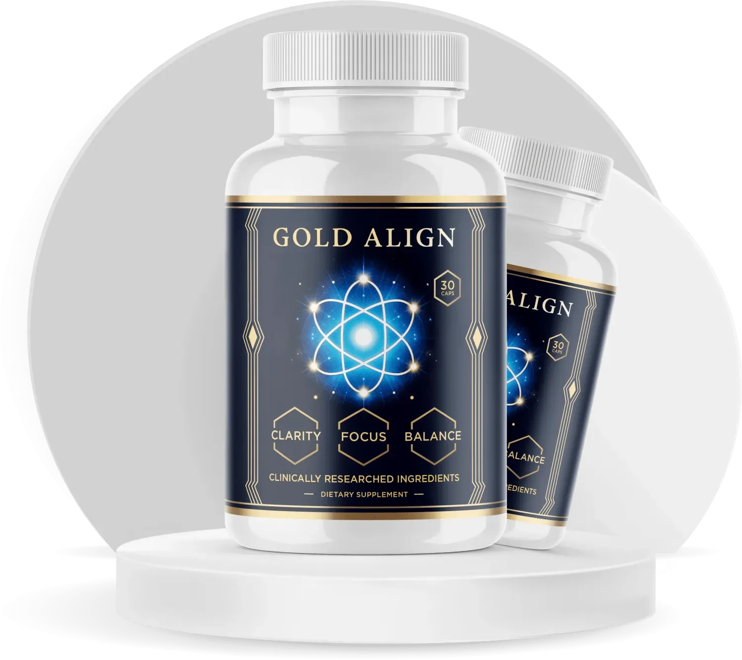Gold Align Reviews - General Fitness & Wellness Supplement Bottle