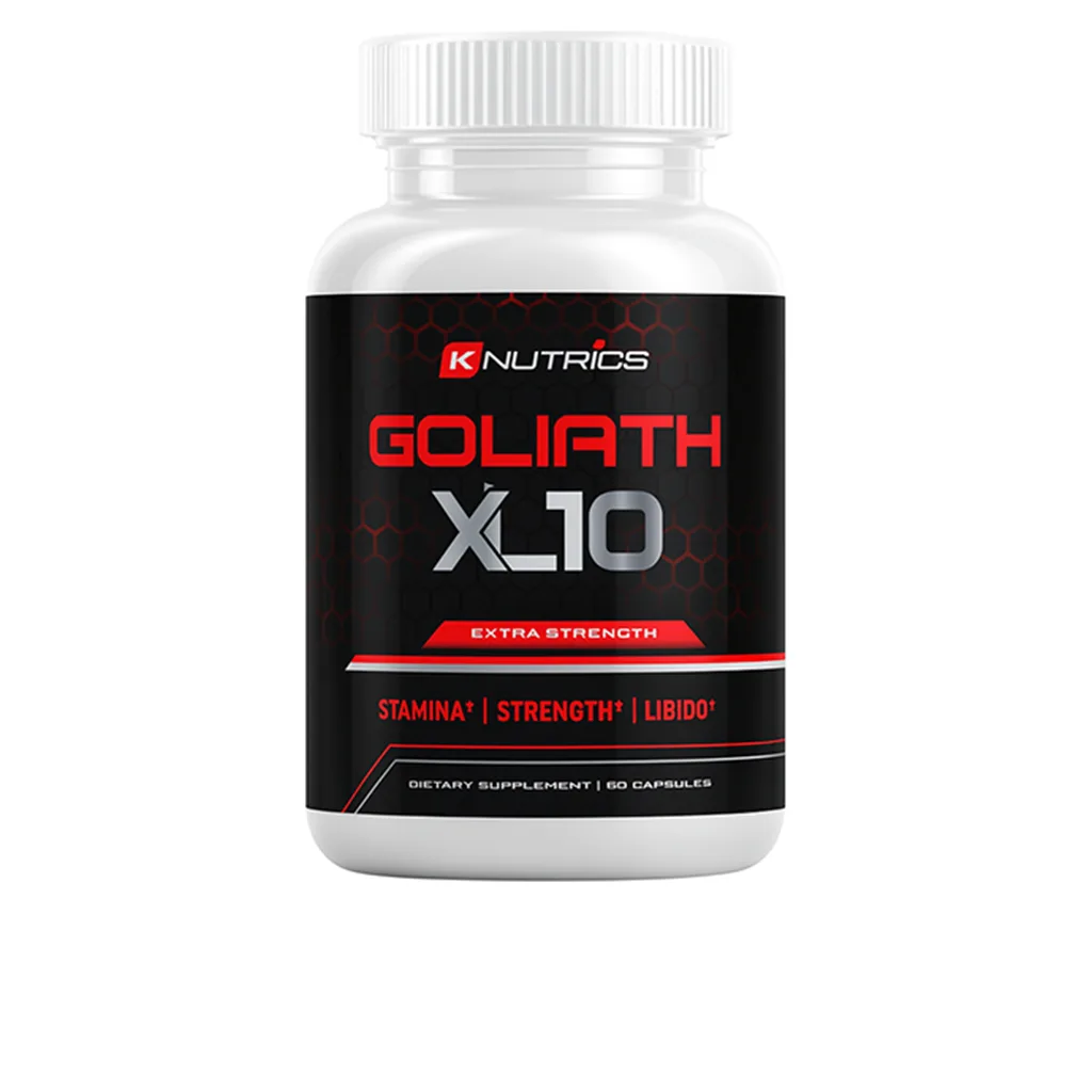 Goliath XL 10 Reviews - General Fitness & Wellness Supplement Bottle
