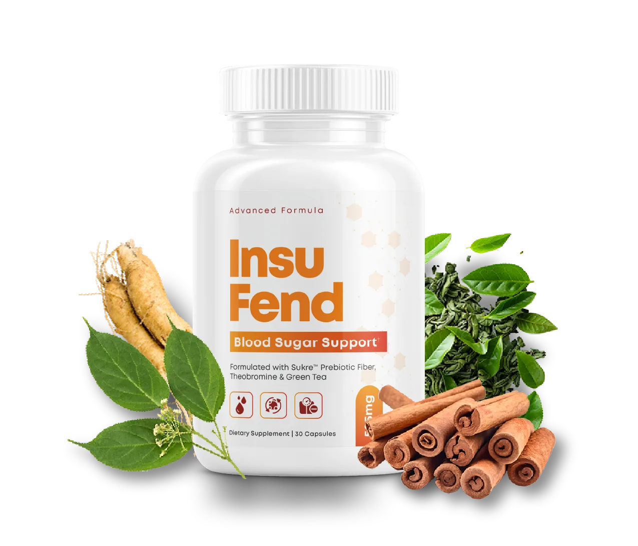 Insufend Reviews - Blood Sugar Management Supplement Bottle