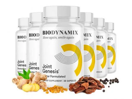 Jointgenesis Reviews - Joint & Bone Health Supplement Bottle