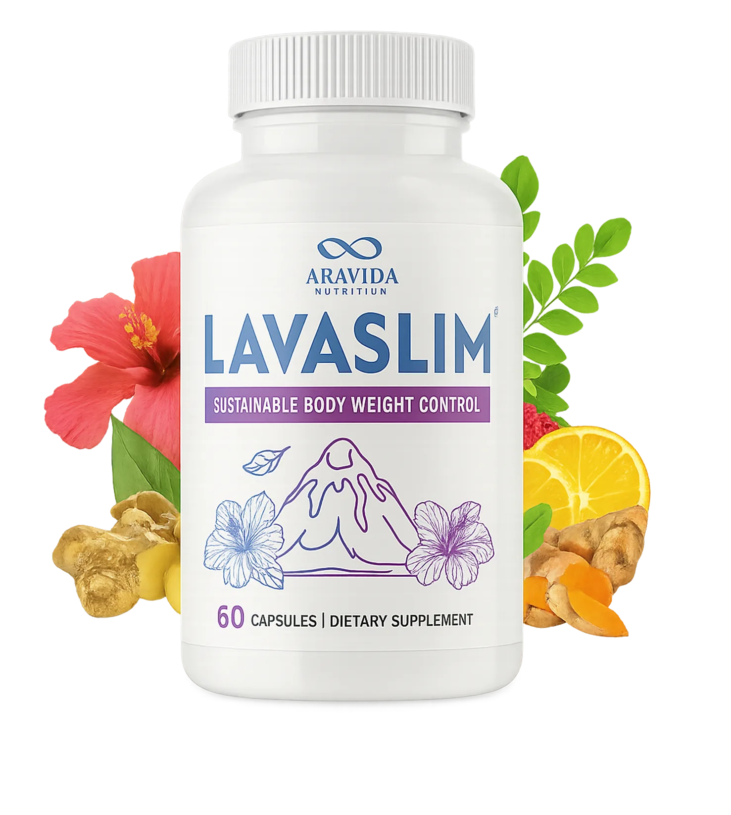 Lavaslim Reviews - Weight Loss & Metabolism Supplement Bottle