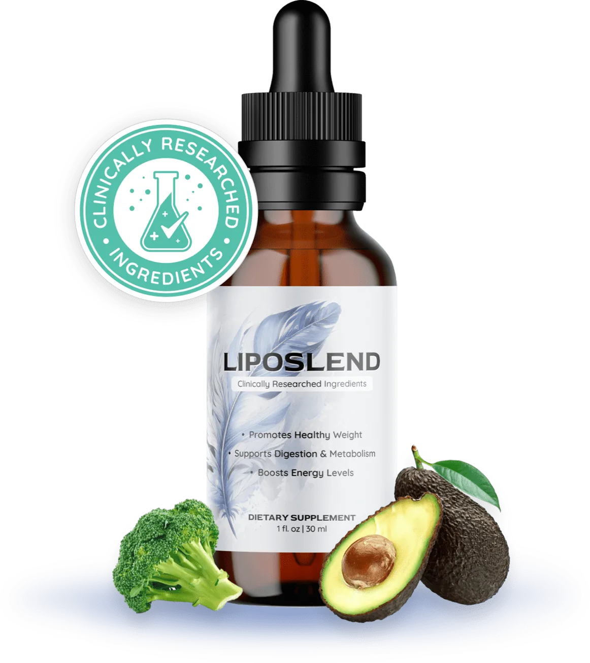 Liposlend Reviews - Weight Loss & Metabolism Supplement Bottle