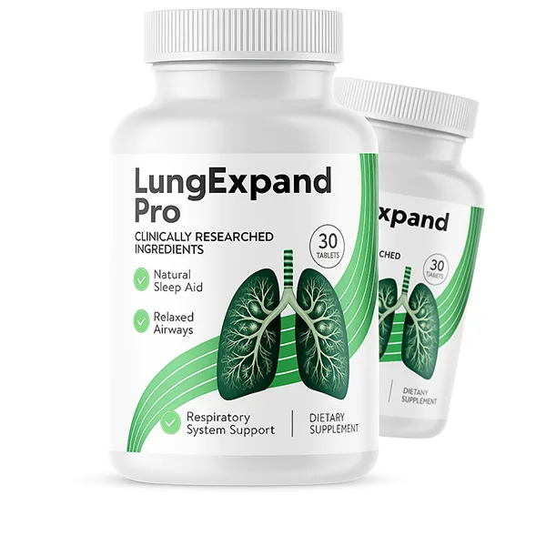 Lungexpand Pro Reviews - General Fitness & Wellness Supplement Bottle