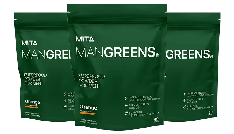 Man Greens Reviews - General Fitness & Wellness Supplement Bottle