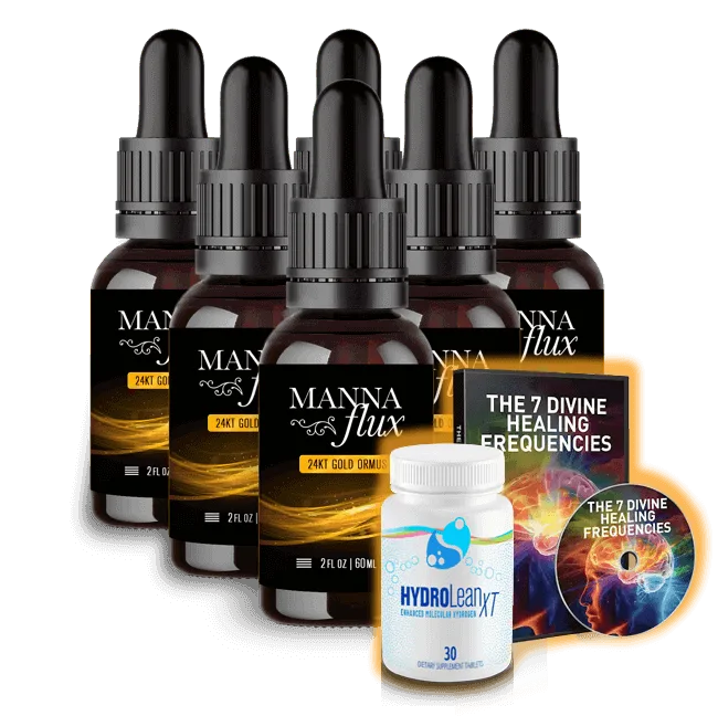 Mannaflux Reviews - General Fitness & Wellness Supplement Bottle