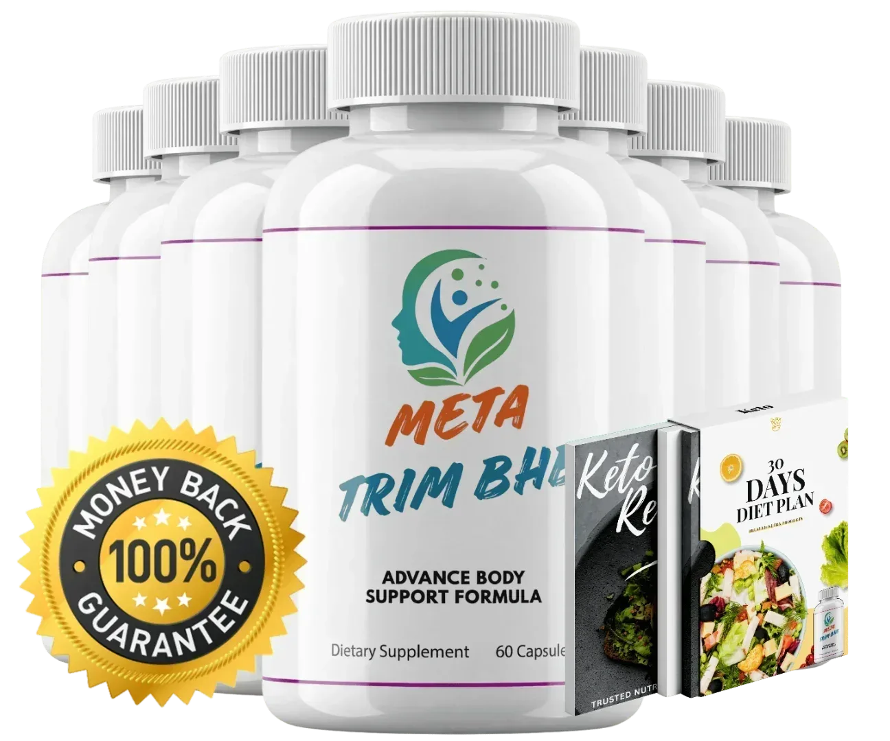 Meta Trim Bhb Reviews - Weight Loss & Metabolism Supplement Bottle