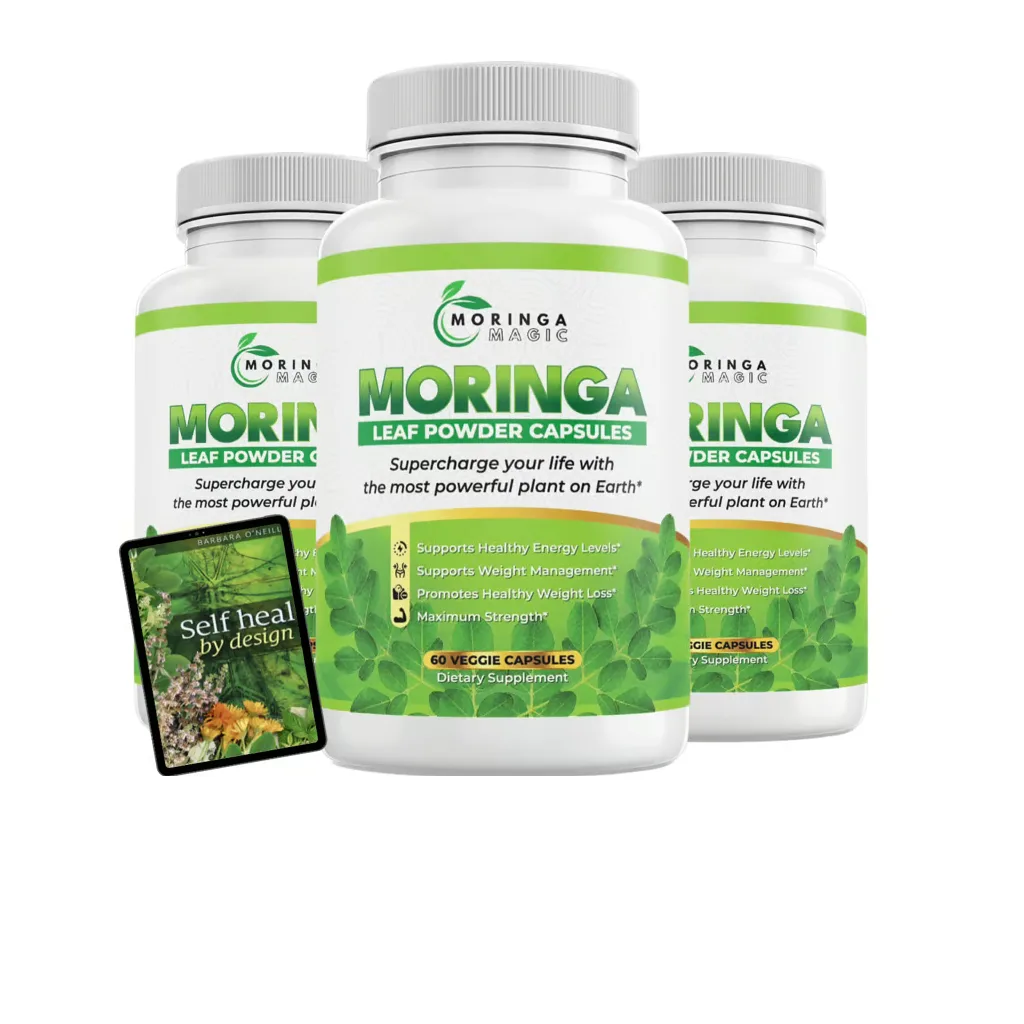 Moringa Magic Reviews - General Fitness & Wellness Supplement Bottle
