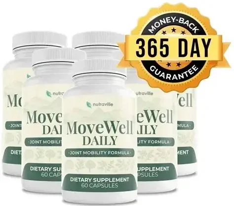 Movewell Daily Reviews - Joint & Bone Health Supplement Bottle