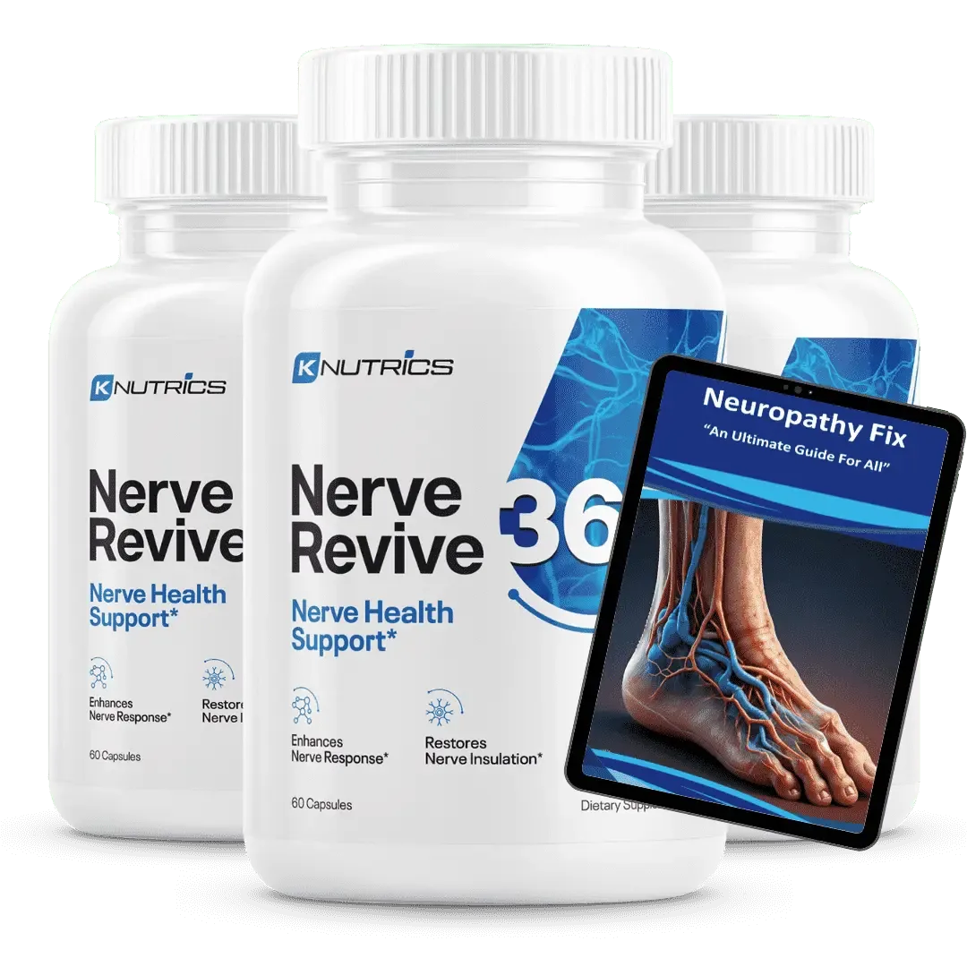 Nerve Revive Reviews - Brain & Cognitive Support Supplement Bottle