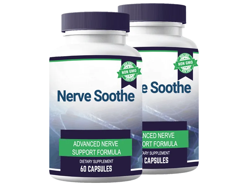 Nerve Soothe Reviews - Brain & Cognitive Support Supplement Bottle