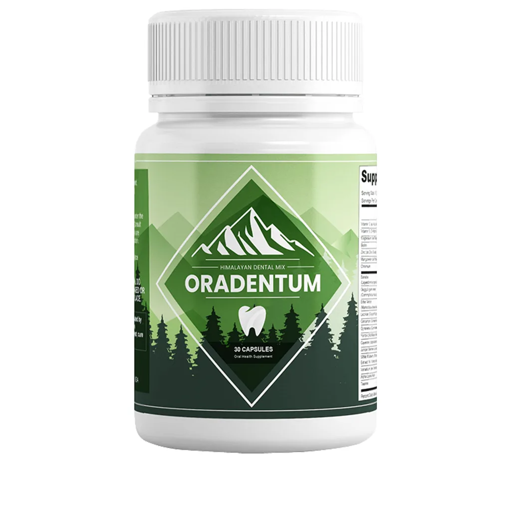 Oradentum Reviews - Oral Health & Dental Supplement Bottle