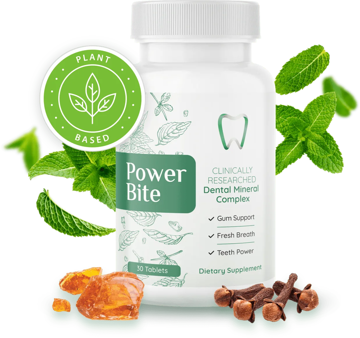Powerbite Reviews - Men's Health & Vitality Supplement Bottle