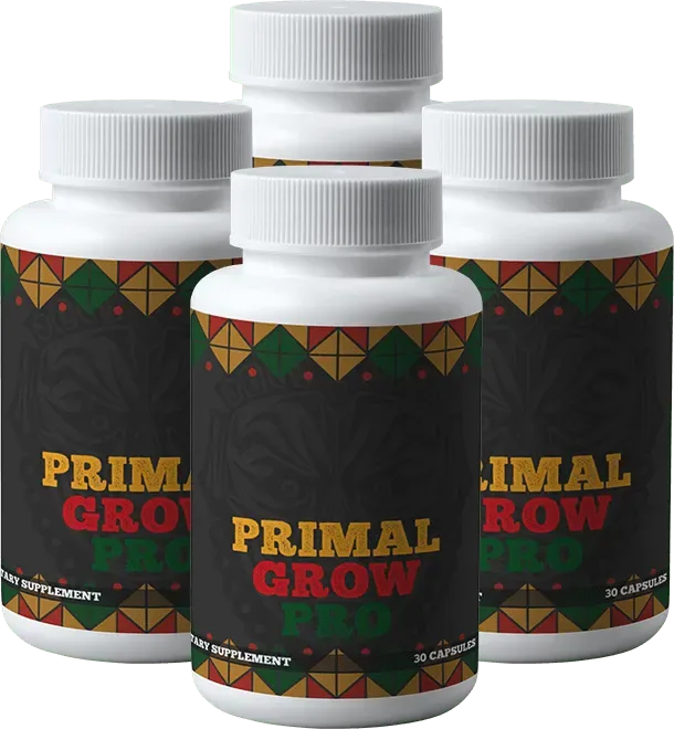 Primal Grow Reviews - Men's Health & Vitality Supplement Bottle