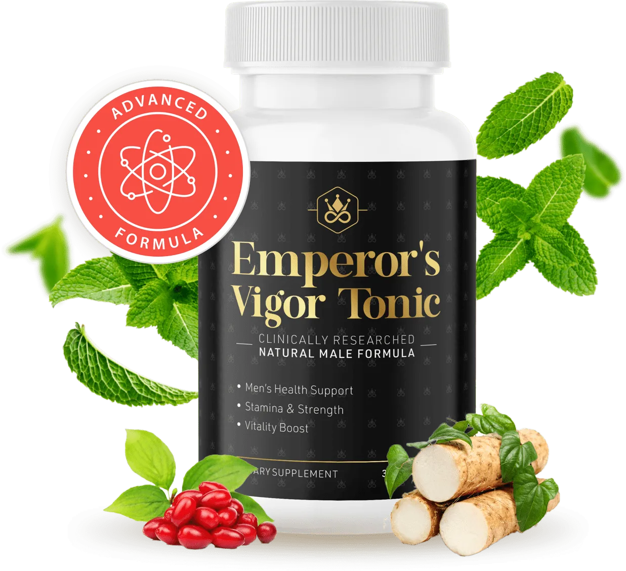 Primordial Vigor Reviews - Men's Health & Vitality Supplement Bottle