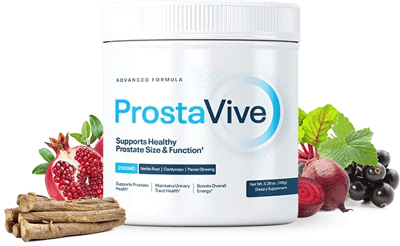 Prostavive Reviews - Prostate Support Supplement Bottle