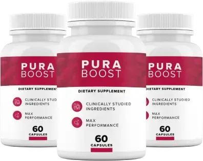 Pura Boost Reviews - General Fitness & Wellness Supplement Bottle