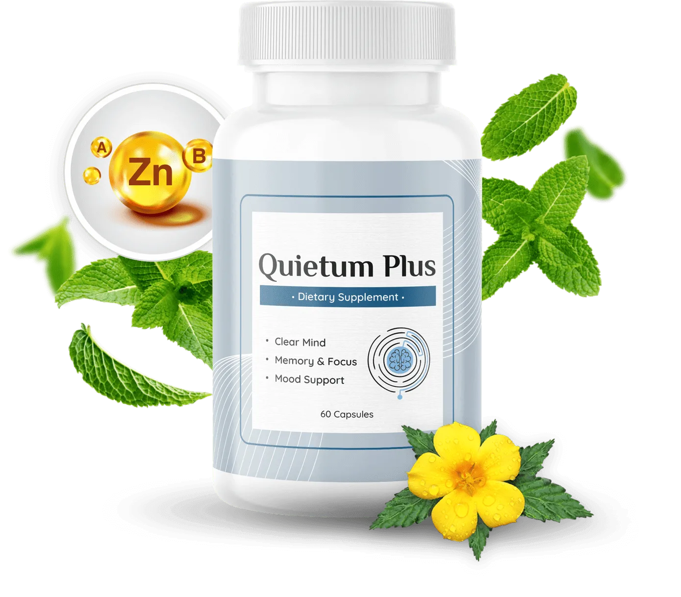 Quietumplus Reviews - Hearing Health Supplement Bottle