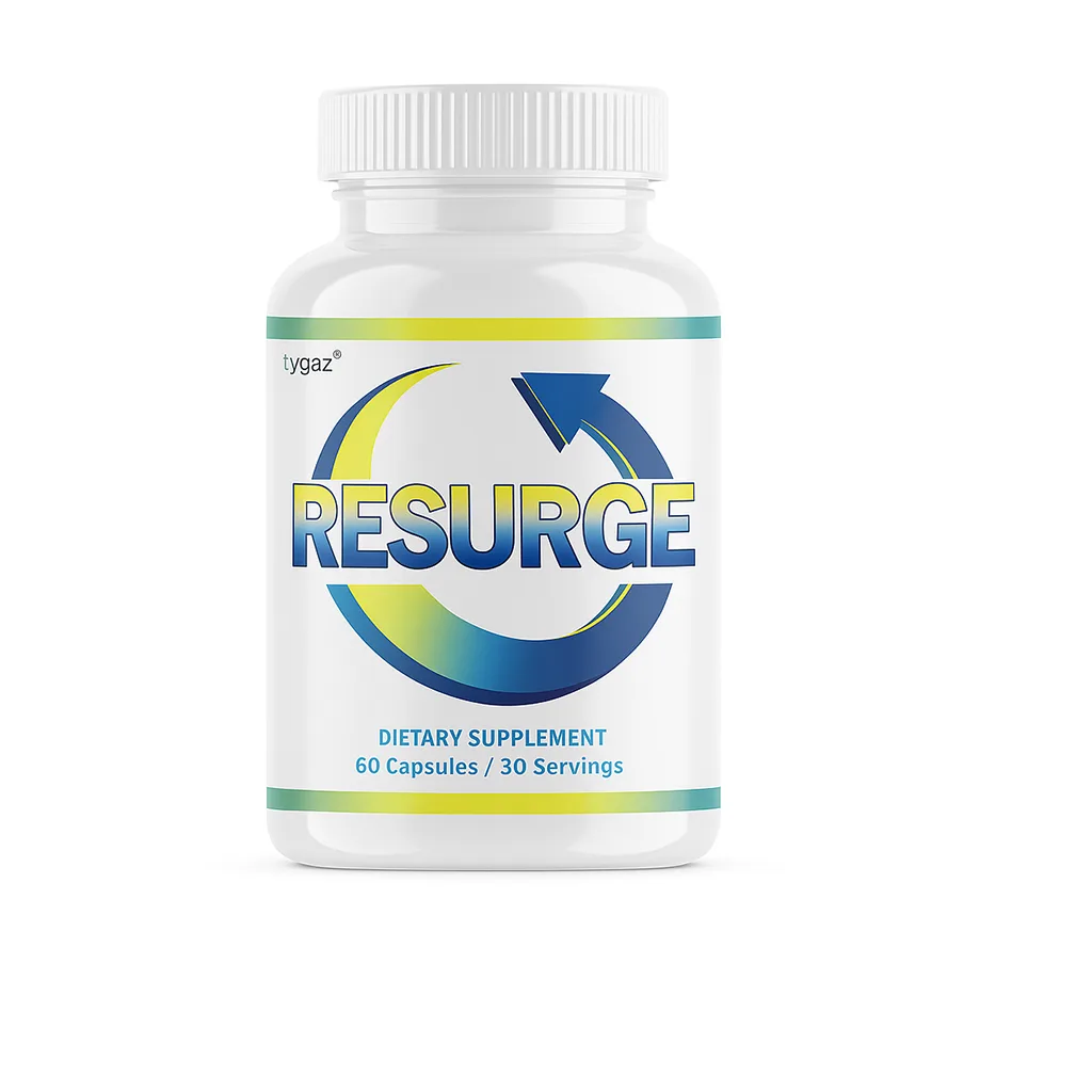 Resurge Reviews - General Fitness & Wellness Supplement Bottle