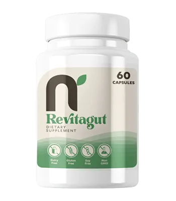 Revitagut Reviews - Gut Health & Digestion Supplement Bottle