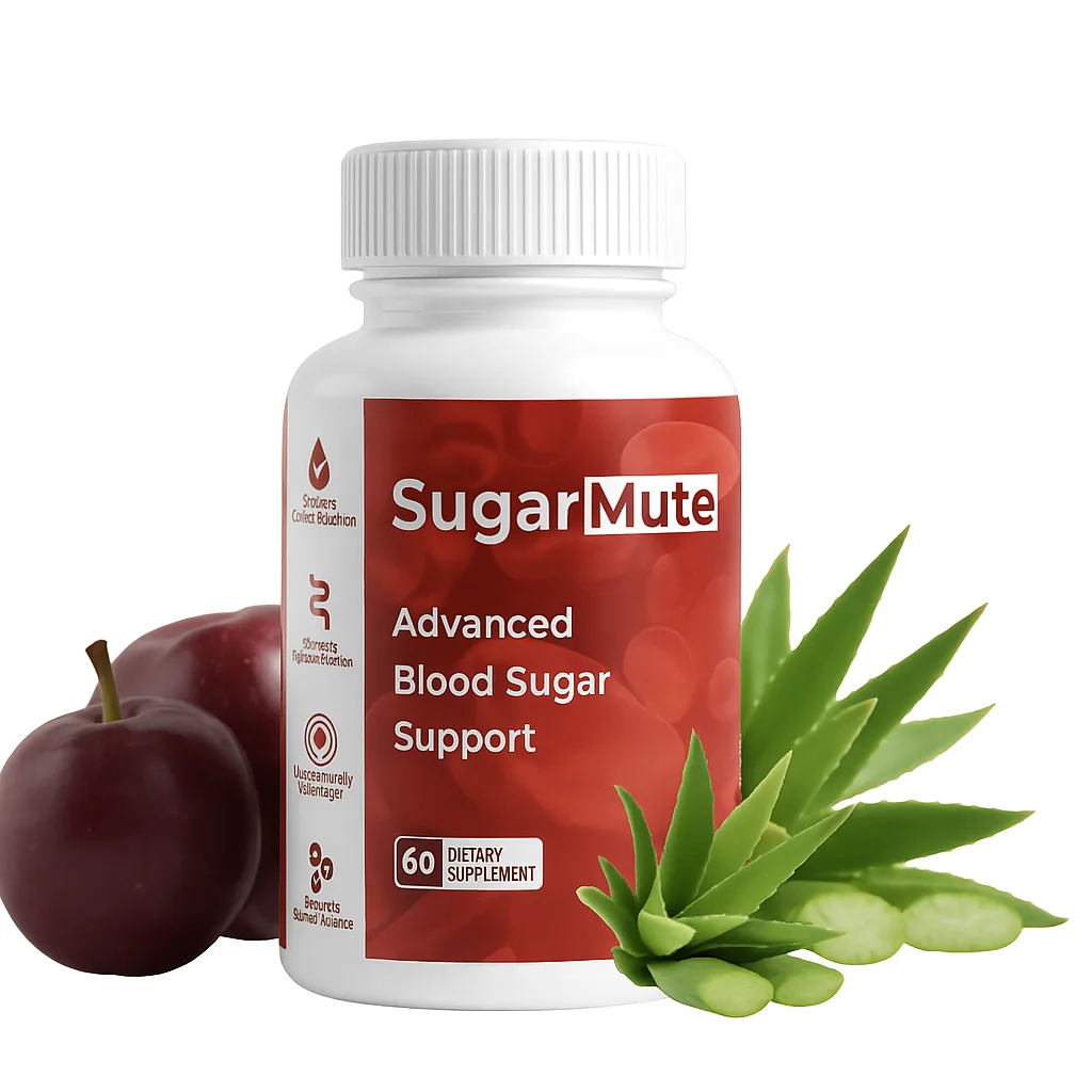 Sugarmute Reviews - Blood Sugar Management Supplement Bottle
