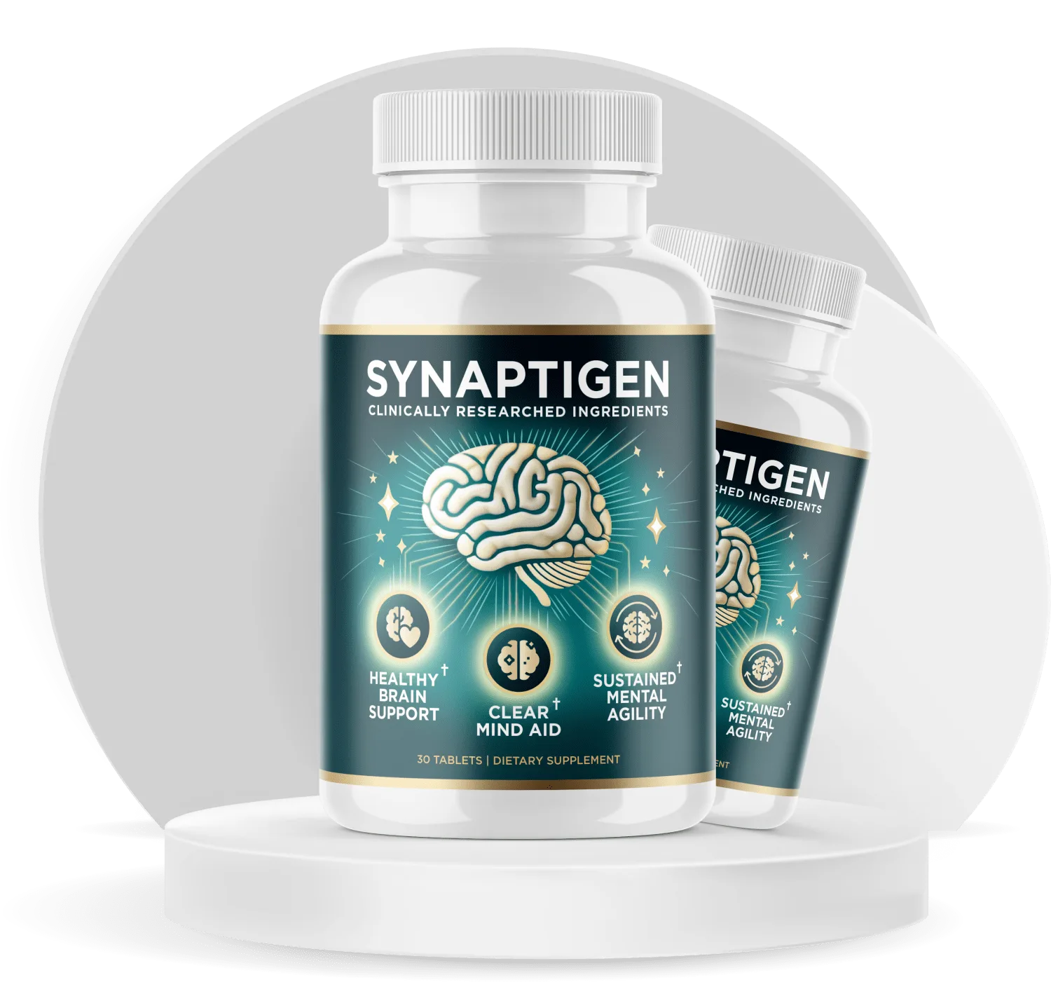 Synaptigen Reviews - General Fitness & Wellness Supplement Bottle