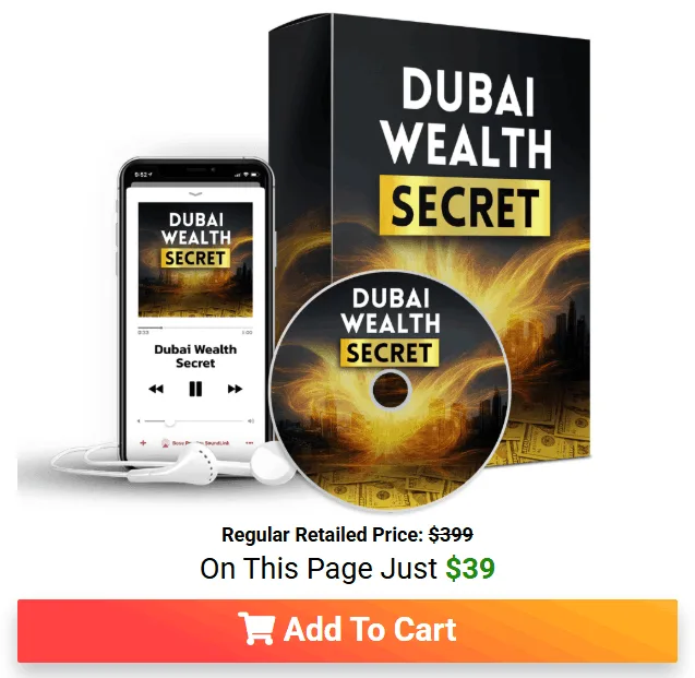 The Dubai Wealth Secret™ Reviews - General Fitness & Wellness Supplement Bottle