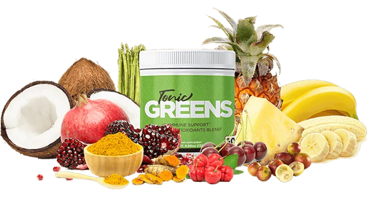 Tonicgreens Reviews - General Fitness & Wellness Supplement Bottle