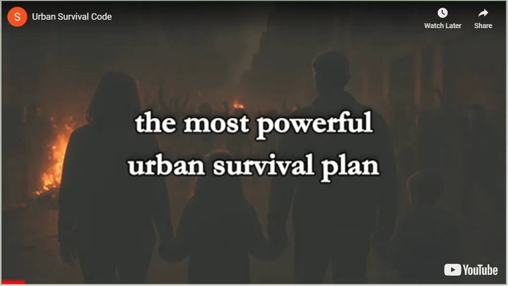 Urban Survival Code Reviews - General Fitness & Wellness Supplement Bottle