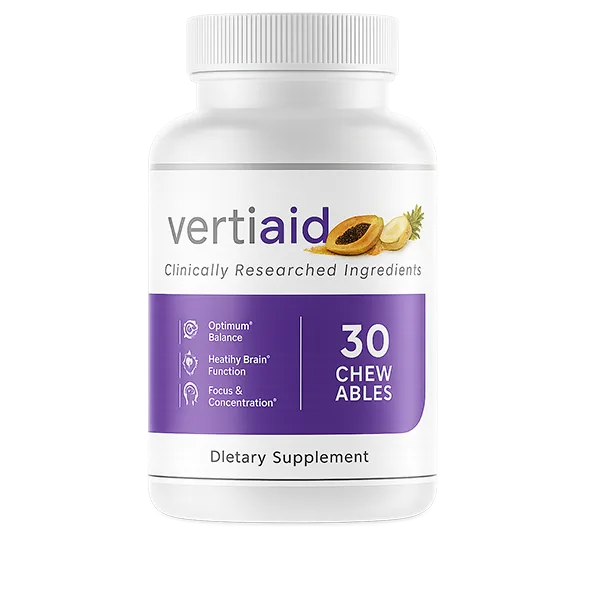 Vertiaid Reviews - General Fitness & Wellness Supplement Bottle