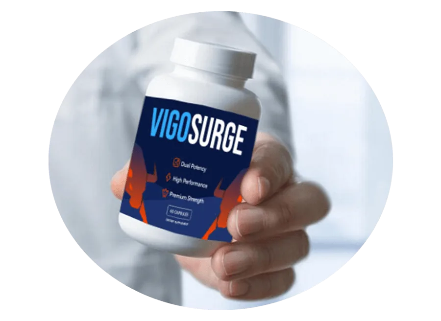 Vigosurge Reviews - Men's Health & Vitality Supplement Bottle