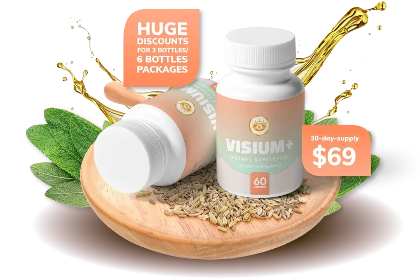 Visium Plus Reviews - General Fitness & Wellness Supplement Bottle