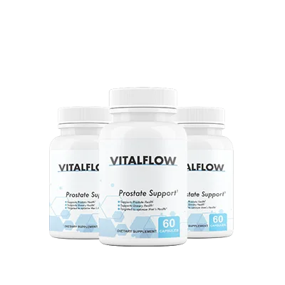 Vitalflow Reviews - Prostate Support Supplement Bottle